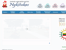 Tablet Screenshot of nykstukas.eu